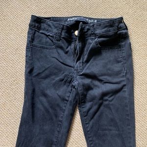 Black American Eagle Jegging